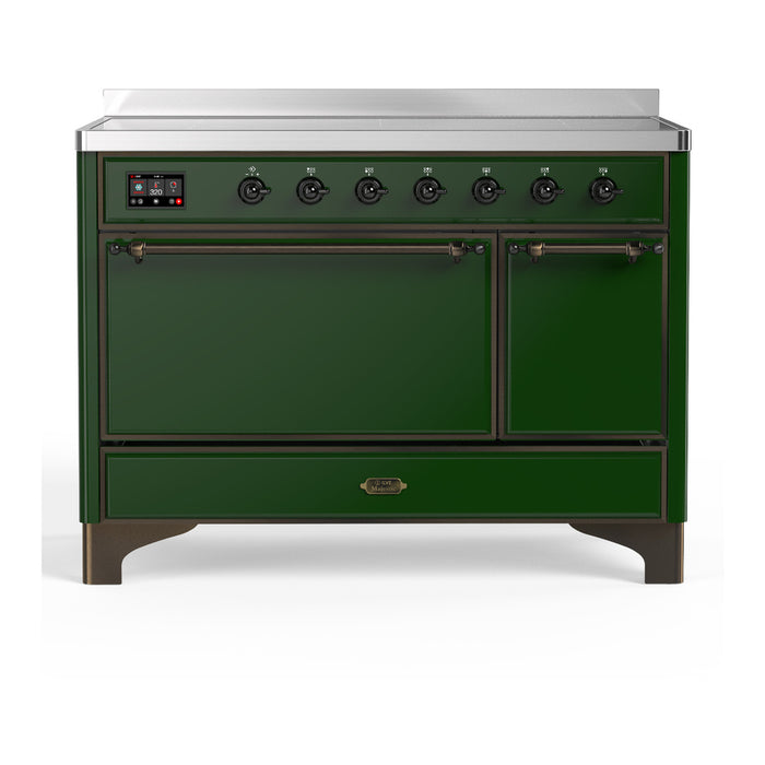 ILVE 48"Majestic III Induction Range, UMIB48QNR3 — UMIB48QNR3AWB