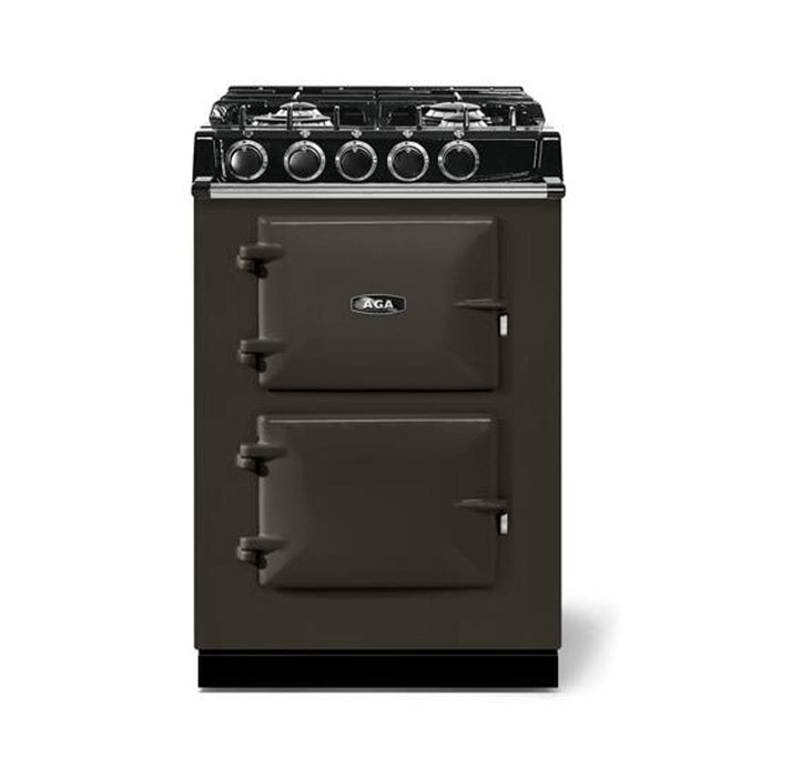 AGA Classic 24" City Dual Fuel Range - Pewter ATC2DFPWT