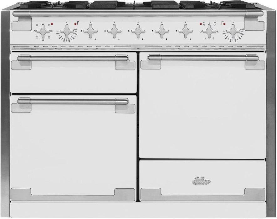 AGA 48" Elise Dual Fuel Range - White AEL481DFWHT