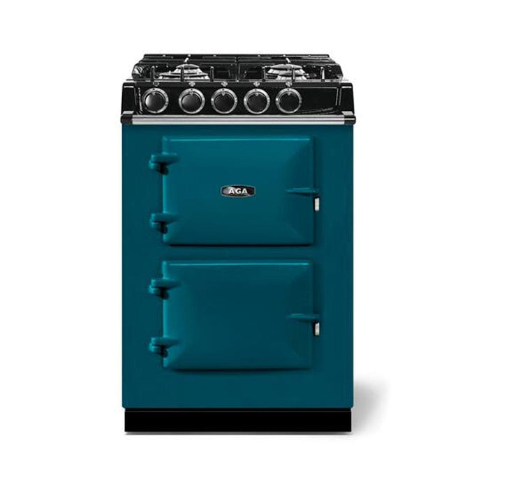 AGA Classic 24" City Dual Fuel Range - Salcombe Blue ATC2DFSAL