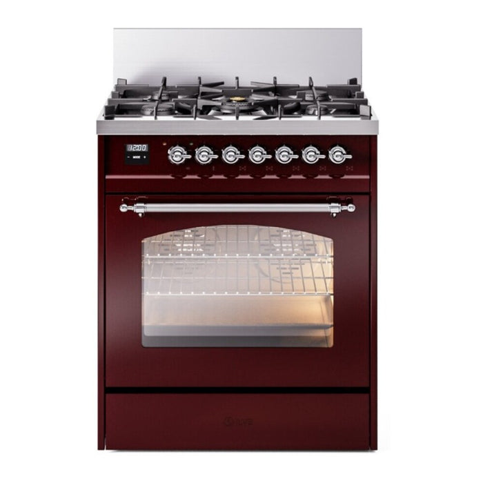 ILVE Nostalgie II 30" Dual Fuel Range, UP30NMP