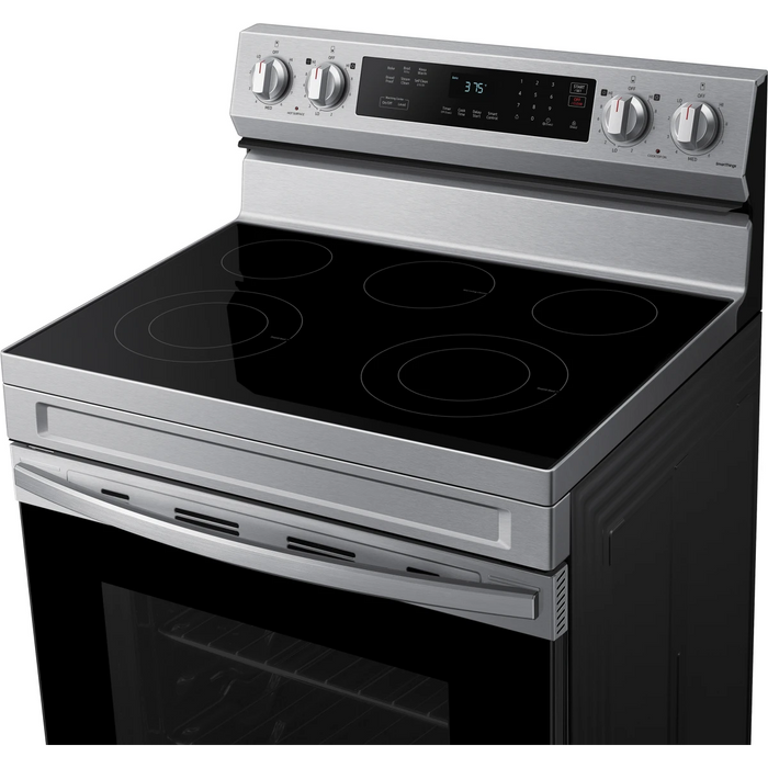SAMSUNG 30" Freestanding Electric Smart Range, NE63A6311SS