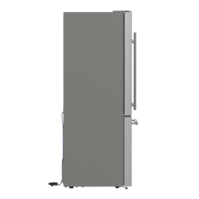 FORNO Espresso Milano 62" Side-By-Side Refrigerator FFFFD1787-60S