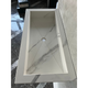Extra Statuario White Marble Effect Polished Porcelain Wall Mounted Bathroom Vanity Sink