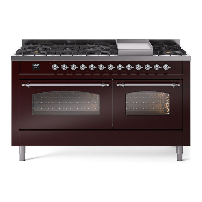 ILVE Nostalgie II 60" Dual Fuel Range UP60FNMP