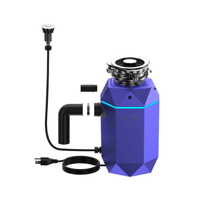FORNO ACQUA BrightDiamond 1HP Super Quiet Garbage Disposal Motion Sensor WDD100TA1AM