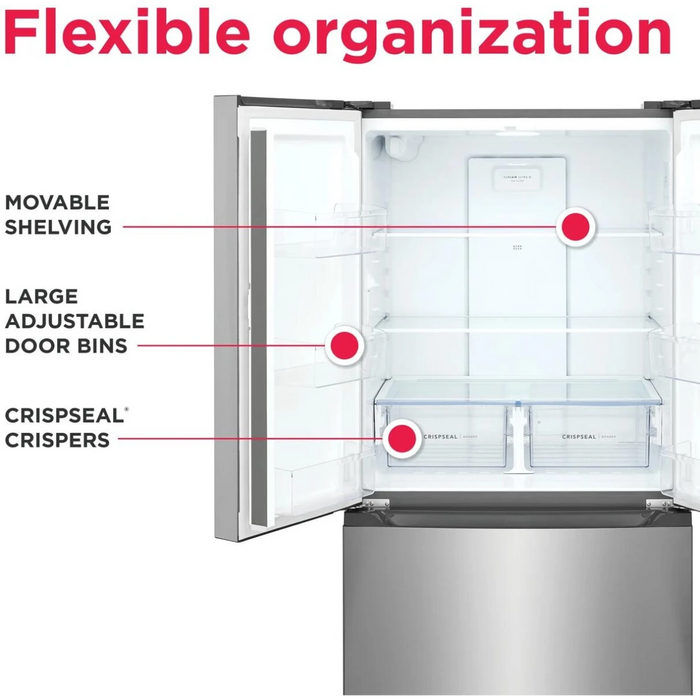 Frigidaire 36" Counter-Depth French Door Refrigerator FRFG2011AV