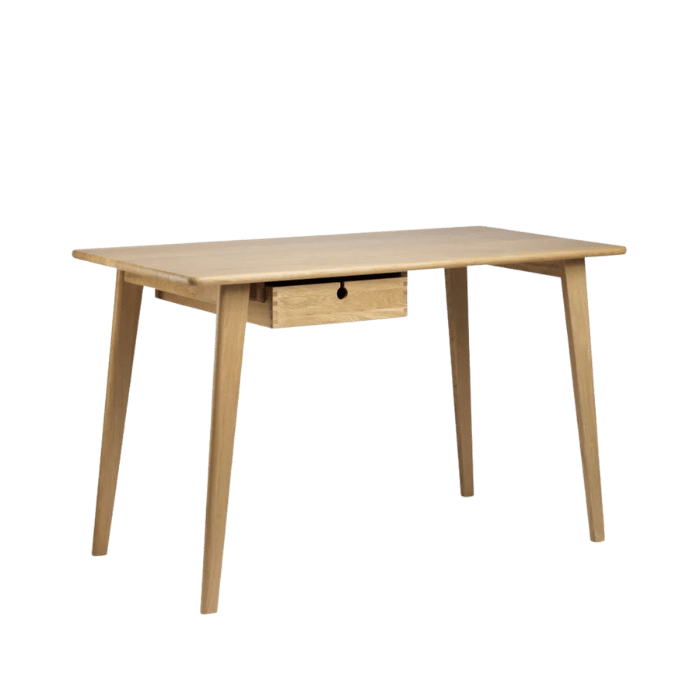 FDB Møbler C67 Butler Desk, Solid Nature Lacquered Oak