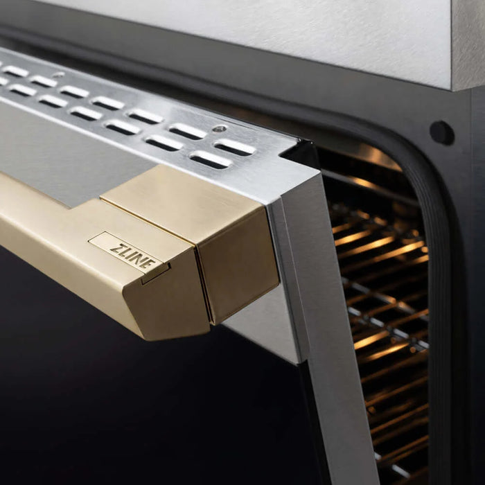 ZLINE Marino Double Oven Dual Fuel Range MDRSZ-48-CB
