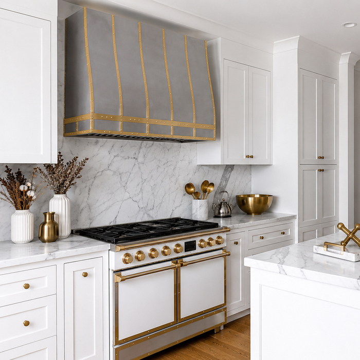 Custom Smooth Straight Box Stainless Steel Range Hood - SHBX02