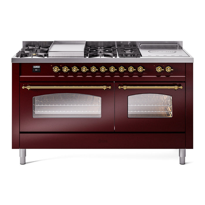 ILVE Nostalgie II 60" Dual Fuel UP60FSNMP
