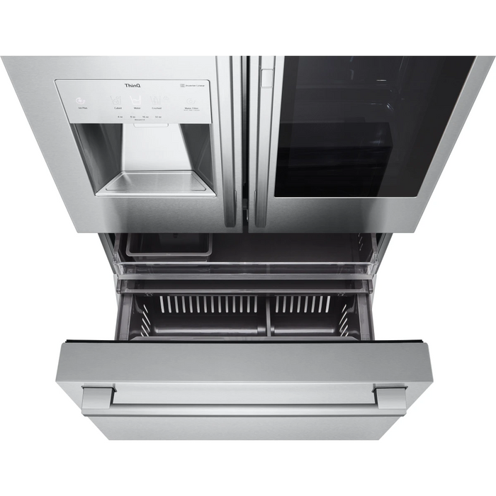 LG 36" Counter-Depth French Door Smart Refrigerator, SRFVC2416S