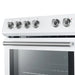 Forno 2-Piece White Kitchen Bundle - 30" Electric Range, 36" Bottom Freezer Refrigerator - View 15