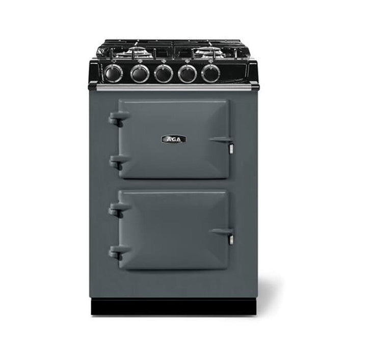 AGA Classic 24" City Dual Fuel Range - Slate ATC2DFSLT