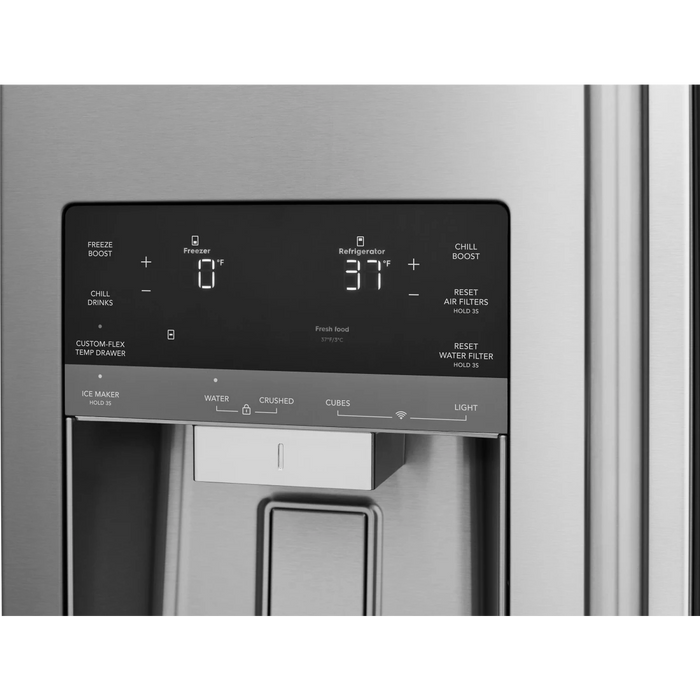 Frigidaire 36" Freestanding 4-Door French Door Refrigerator PRMS2790BF