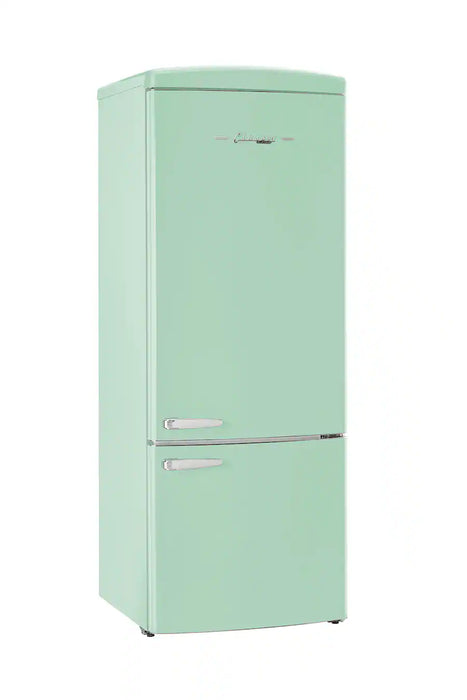 UNIQUE 28" Black Bottom Mount Refrigerator, UNQ-455L B AC