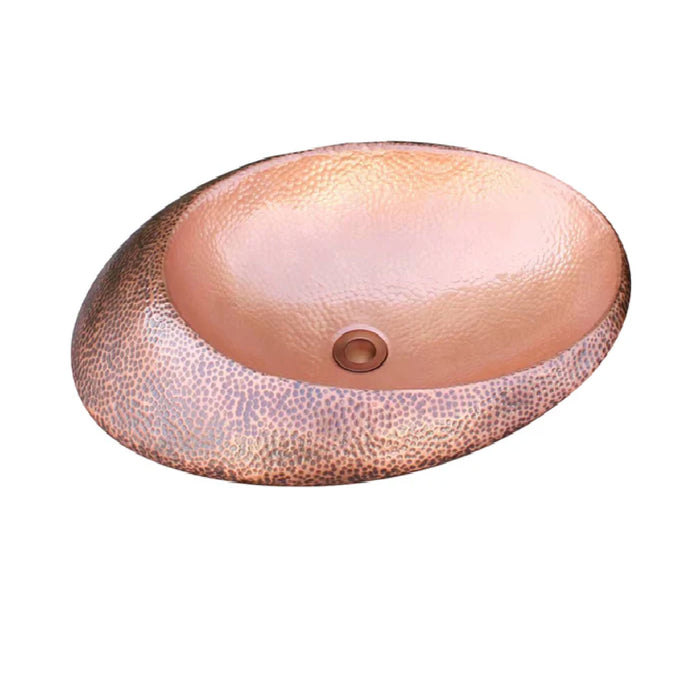Akicon Custom Copper Oval Bathroom Sink - AKS201-C