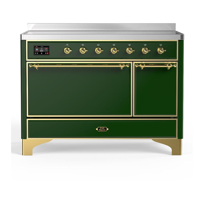 ILVE 48"Majestic III Induction Range, UMIB48QNR3 — UMIB48QNR3AWB