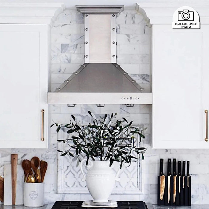 ZLINE 36" Designer Series Stainless Island Range Hood, KB2i-4SSXS-36