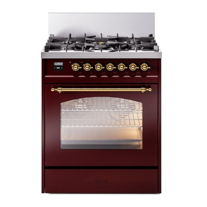 ILVE Nostalgie II 30" Dual Fuel Range, UP30NMP