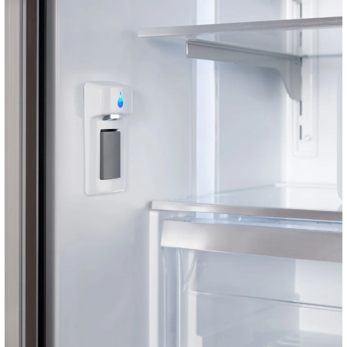 Viking® 3 Series 36" Stainless Steel Counter Depth Freestanding French Door Refrigerator RVFFR336SS