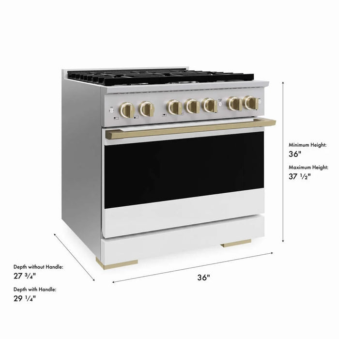 ZLINE Marino Gas Range MGRZ-WM-36-CB
