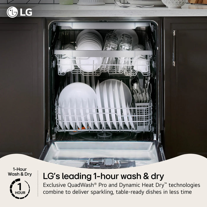 LG 24" Fully Integrated Smart Dishwasher, LDPH7972S