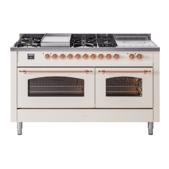 ILVE Nostalgie II 60" Dual Fuel UP60FSNMPAW