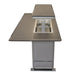 Elevato Smart Bar Table, Sandstone Black, fridge, freezer, Bluetooth control - View 15