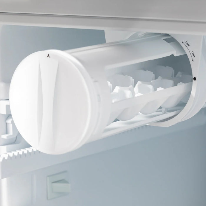 ZLINE Autograph Edition 36" Counter-Depth French Door Refrigerator, Ice Maker, Fingerprint-Resistant Stainless Steel, Helix Handles RFMZ-36-KCB