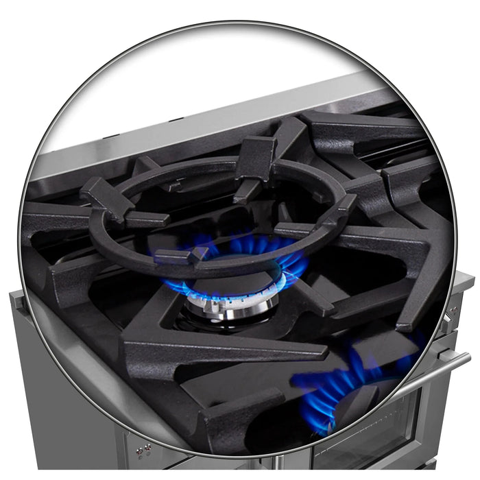 FORNO Massimo 48" French Door Gas on Gas Range FFSGS6439-48