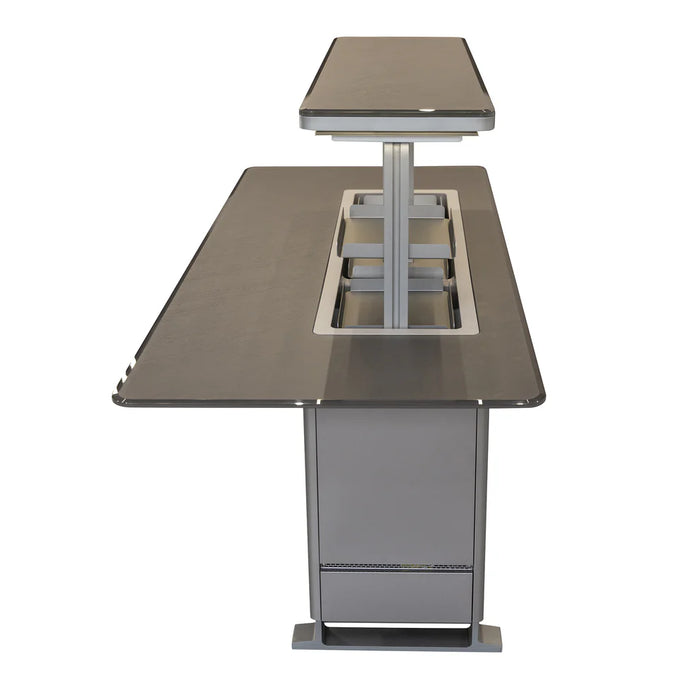 Elevato Smart Bar Table, Sandstone Black, fridge, freezer, Bluetooth control - View 16