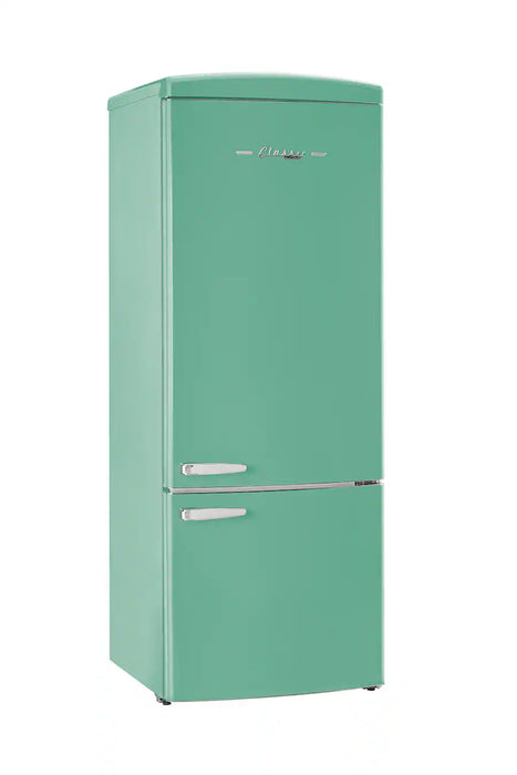 UNIQUE 28" Black Bottom Mount Refrigerator, UNQ-455L B AC
