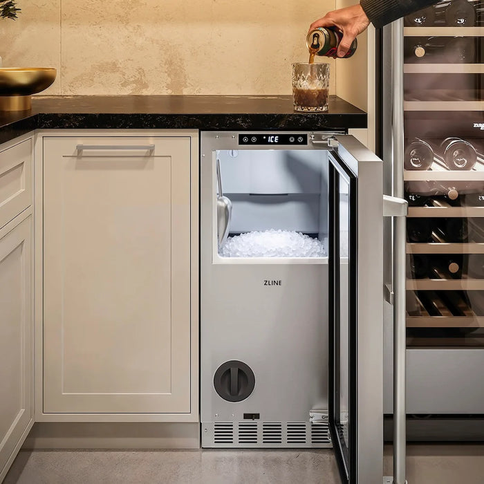 ZLINE 15" Touchstone Nugget Ice Maker INGDZ-ST-15