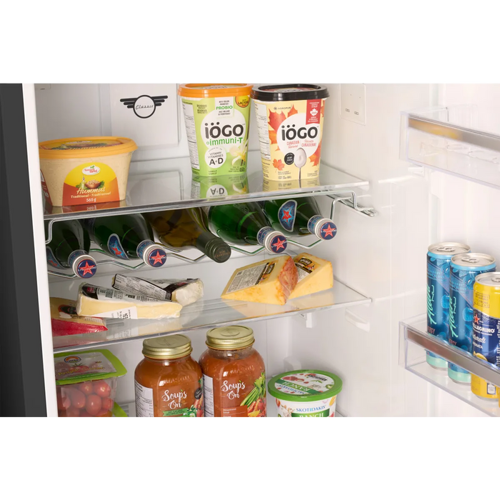 UNIQUE 24" Freestanding Top Mount Refrigerator, UNQ-310L B TM