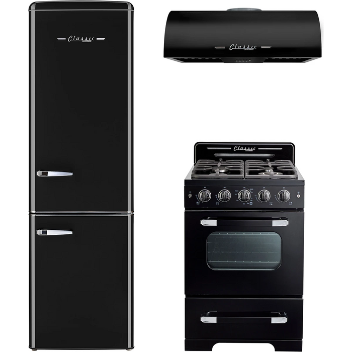 UNIQUE 24" Freestanding Gas Range, UGP-24CR B