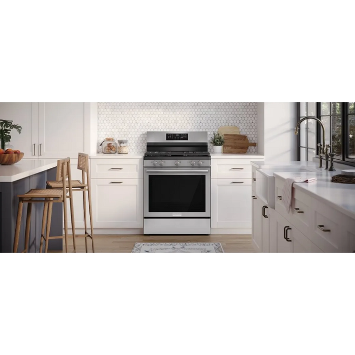 Frigidaire 30" Freestanding Gas Range GCRG3060BF