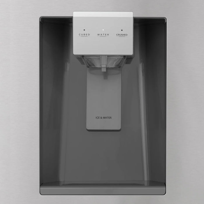 ZLINE Autograph Edition 48" Kitchen Package, Stainless Steel Dual Fuel Range, Range Hood, Dishwasher, French Door Refrigerator External Water Dispenser, 4AKPR-RARHDWM48-G