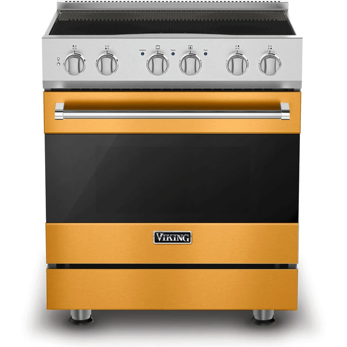 Viking® 3 Series 30" Pro Style Induction Range RVIR3304BSS