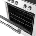 Forno 2-Piece White Kitchen Bundle - 30" Electric Range, 36" Bottom Freezer Refrigerator - View 16