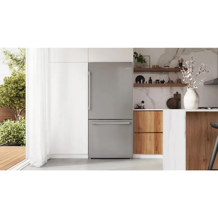 BOSCH 33" Counter-Depth Freestanding Bottom Freezer Refrigerator, B33CM10SNS