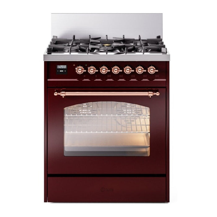 ILVE Nostalgie II 30" Dual Fuel Range, UP30NMP