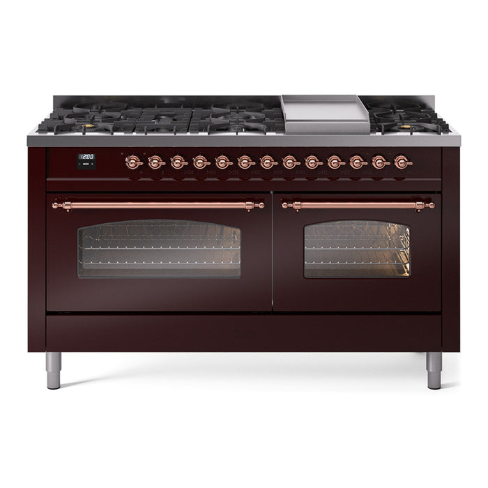 ILVE Nostalgie II 60" Dual Fuel Range UP60FNMP