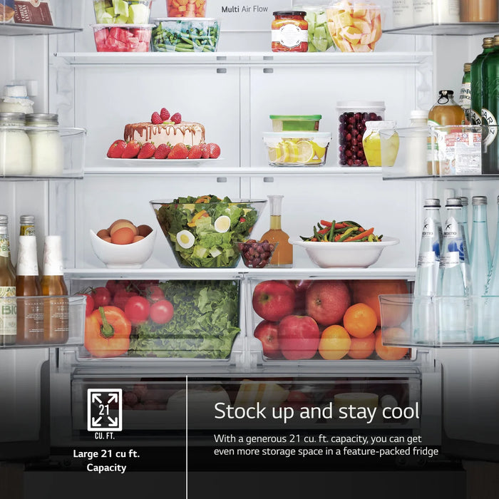 LG 33" Smart Counter Depth MAX French Door Refrigerator, LF21G6200S