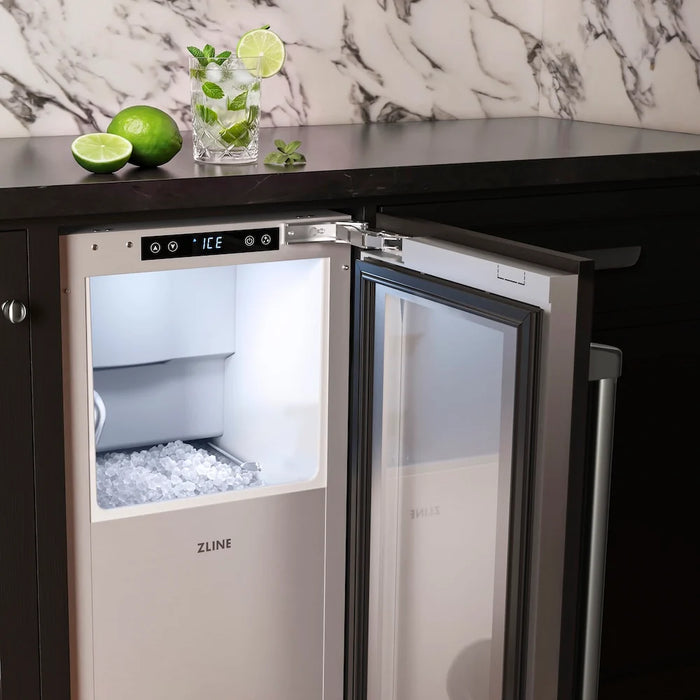 ZLINE 15" Touchstone Nugget Ice Maker INGDP-15