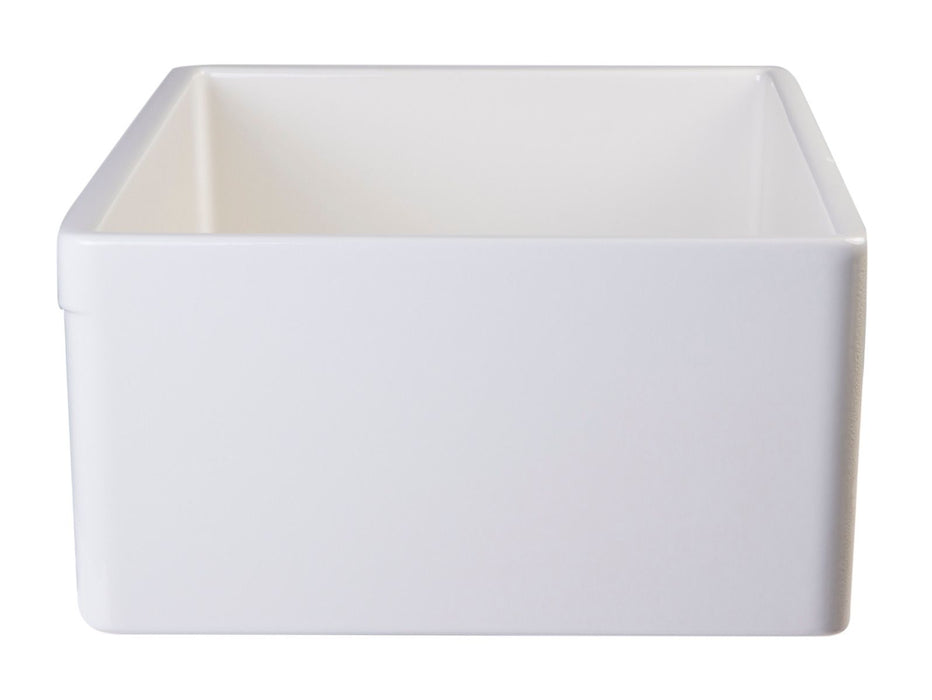 ALFI brand 30" Farm Sink, Lip Single Bowl Design for Kitchen AB511-W