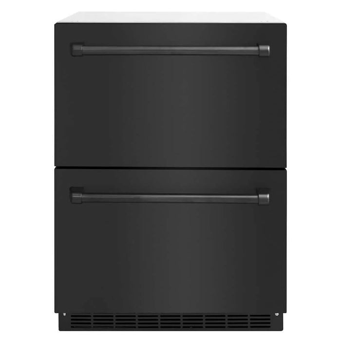 ZLINE 24" Touchstone 168 Can Outdoor-Rated Dual Refrigerator Drawer