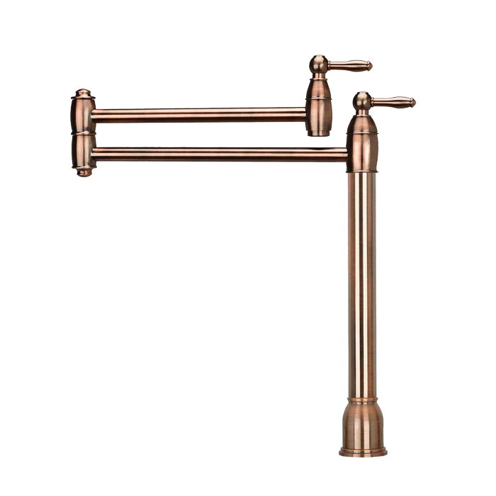 Copper Pot Filler Kitchen Faucet Deck-Mounted — AK98188-C-48