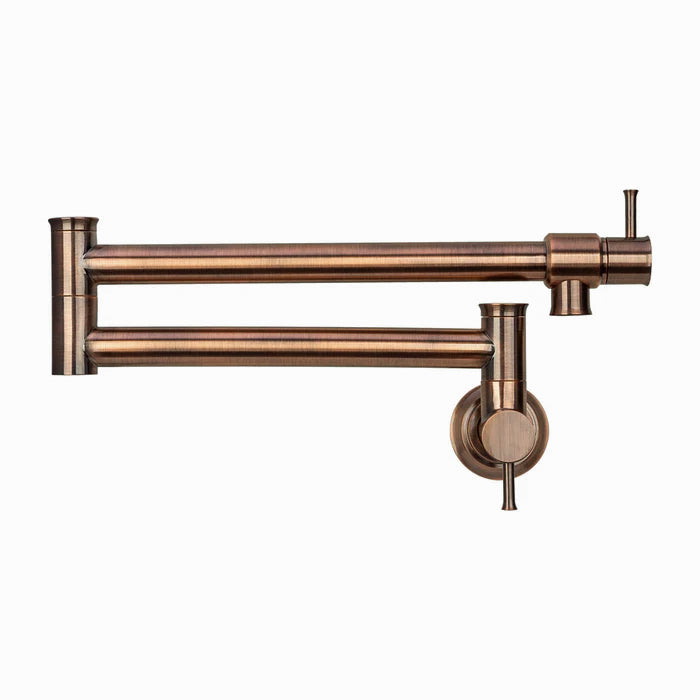 Copper Pot Filler Kitchen Faucet Wall-Mounted — AK98266-C-48