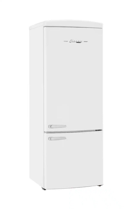 UNIQUE 28" Black Bottom Mount Refrigerator, UNQ-455L B AC